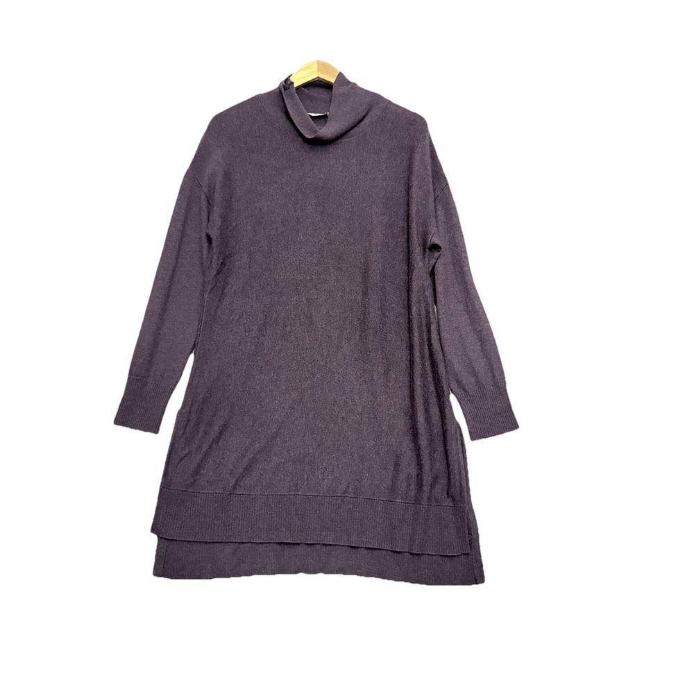 Soft Surroundings Metro Tunic Turtleneck Sweater Size XL Wool Cashmere‎ Blend